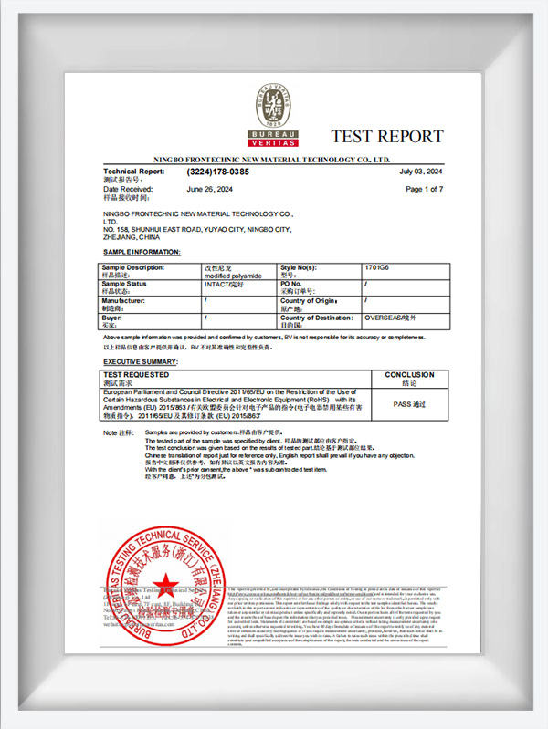 Relatório de teste da série 1000 NAT